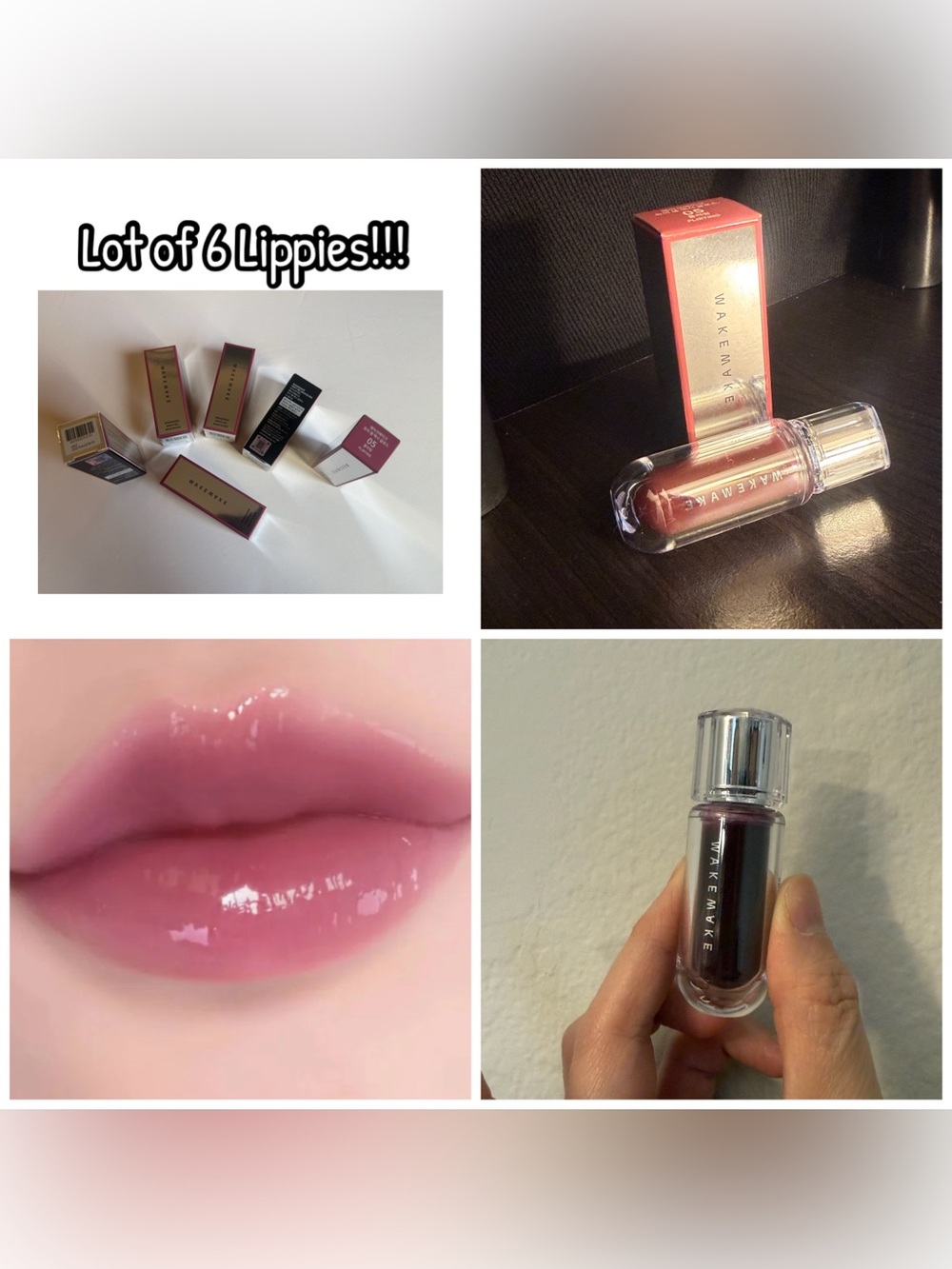 Wakemake Dewy Gel Maxi Gloss Flirting